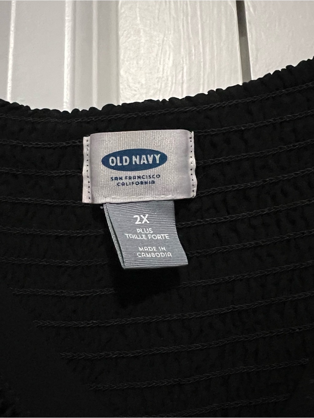 Old Navy Black Midi Dress - Picture 4 of 6